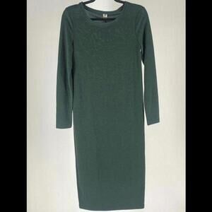 Chic Long Sleeve Green Dress - Perfect for Any Occasion